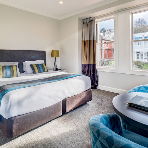 Bright and light Bedroom at 858 George Street Motel