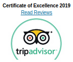 Trip Advisor Certificate Of Excellence 2019